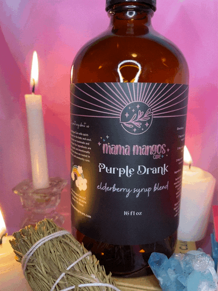 Purple Drank Elderberry Syrup