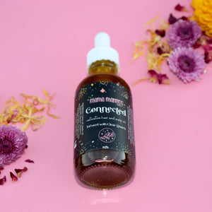 CONNECTED - crystal infused hair and beard oil